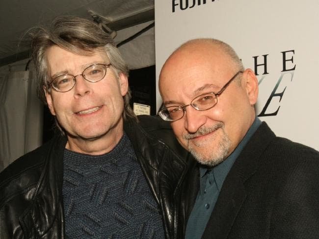 Foto Stephen King-frank e Frank Darabont. Imagem: Divulgação.